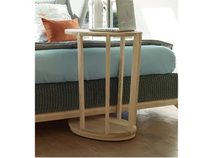 VARENNE - Round wooden side table - Coffee table by VOLPI