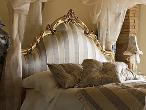 VENERE - Upholstered headboard - Bed frame by VOLPI