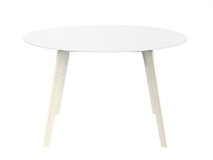 FAZ WOOD - Round HPL garden table - Table by VONDOM
