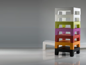 JUT - Resin side table - Side table by VONDOM