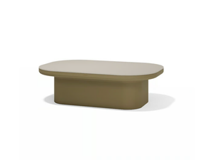 LUNA - Rectangular garden side table - Side table by VONDOM