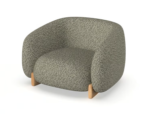 MILOS - Fabric garden armchair - Armchair by VONDOM