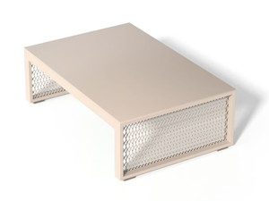 THE FACTORY - Rectangular aluminium coffee table - Side table by VONDOM