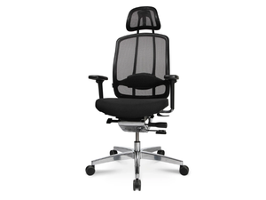 ALUMEDIC 10 - Swivel height-adjustable mesh office chair - Chair by Wagner
