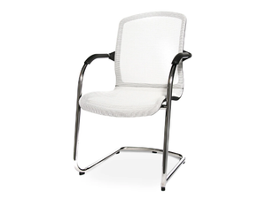 ALUMEDIC 70 - Cantilever reception chair with armrests - Chair by Wagner