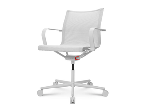 D1 OFFICE - Swivel mesh office chair with armrests - Office Chair by Wagner