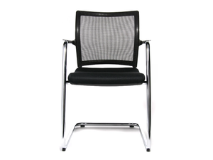 ERGOMEDIC 110-2 - Cantilever reception chair with armrests - Chair by Wagner