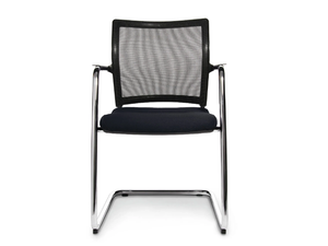 TITAN 10 VISIT - Cantilever reception chair with armrests - Chair by Wagner