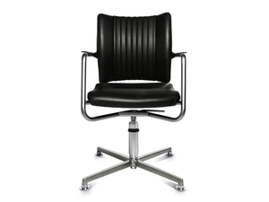 TITAN LIMITED S 3D VISIT - Swivel with 4-spoke base chair with armrests - Chair by Wagner