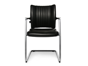 TITAN LIMITED S VISIT - Cantilever reception chair with armrests - Chair by Wagner