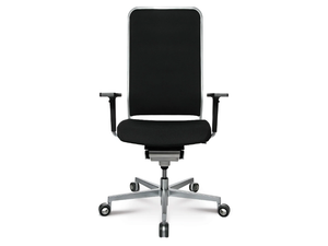 W-1 HIGH - Swivel office chair with 5-Spoke base - Office Chair by Wagner