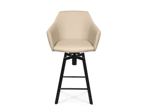 W-CUBE 5 M - Swivel stool height-adjustable with armrests - Stool by Wagner