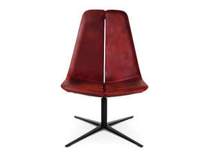 W-LOUNGE CHAIR 2 - Swivel with 4-spoke base easy chair - Armchair by Wagner