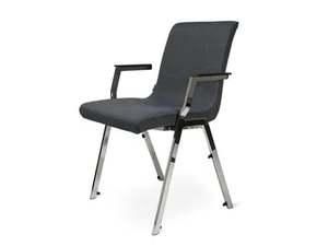 W20 - Fabric training chair with armrests - Chair by Wagner