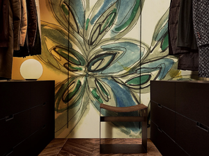A FLEUR DE PEAU - Wallpaper with floral pattern - Wallpaper by Wall&decò