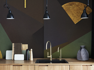 BH 100 - Bathroom wallpaper - Wallpaper by Wall&decò