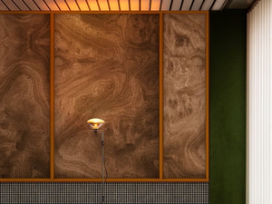 BISTROT - Relief nonwoven wallpaper - Wallpaper by Wall&decò