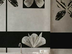 FLAWLESS - Glass-fibre bathroom wallpaper - Wallpaper by Wall&decò