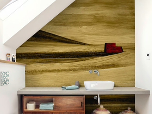 GOLDEN FIELDS - Glass-fibre bathroom wallpaper - Wallpaper by Wall&decò