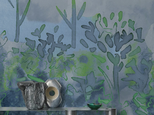 INDIGO - Vinyl wallpaper - Wallpaper by Wall&decò