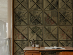 LÀ DOVE IL VENTO - Check vinyl wallpaper - Wallpaper by Wall&decò
