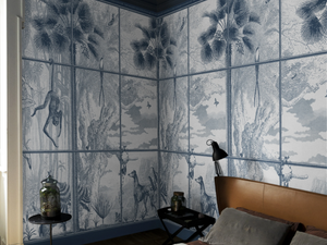 LA GABBIA 03 - Ecological nonwoven wallpaper - Wallpaper by Wall&decò