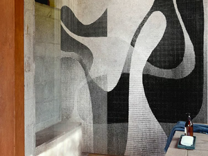 LOW-FI - Glass-fibre bathroom wallpaper - Wallpaper by Wall&decò