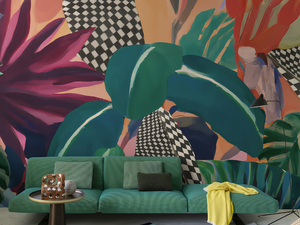MA-DAMA - Tropical vinyl wallpaper - Wallpaper by Wall&decò
