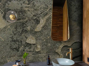SALT TRACES - Waterproof wallpaper - Wallpaper by Wall&decò