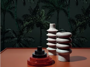 SOURCE D'ARGENT - Ecological fire retardant wallpaper - Wallpaper by Wall&decò