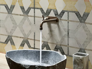 TUNING - Geometric waterproof washable wallpaper - Wallpaper by Wall&decò