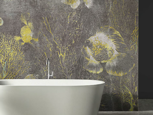 BACKDROP - Natural wallpaper, PVC free, eco-friendly, washable - Wallpaper by WallPepper®/Group
