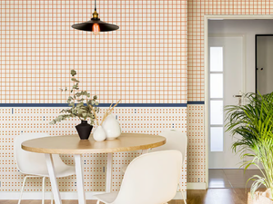 BATTUTA - Geometric wallpaper, PVC free, eco-friendly, washable - Wallpaper by WallPepper®/Group