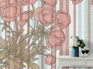 BLOWING AWAY - Wallpaper, PVC free, eco, washable - Wallpaper by WallPepper®/Group