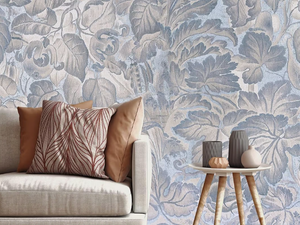 BLUE FLANDRE - Classic wallpaper, eco-friendly, PVC free and washable - Wallpaper by WallPepper®/Group