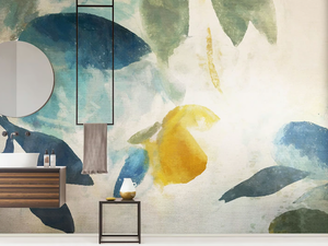 EVENING PRIMROSE - PVC free, eco-friendly, washable wallpaper - Wallpaper by WallPepper®/Group