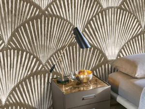 FAN - Oriental wallpaper, PVC free, eco, washable - Wallpaper by WallPepper®/Group