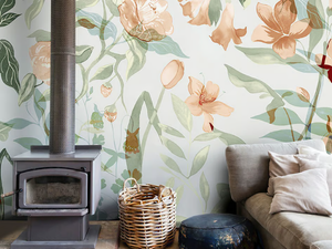 GIANTS - Tropical wallpaper, PVC free, eco-friendly, washable - Wallpaper by WallPepper®/Group