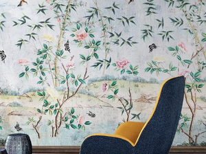GIARDINO SEGRETO - Oriental wallpaper, PVC free, eco, washable - Wallpaper by WallPepper®/Group