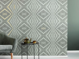 INFINITY - Geometric wallpaper, PVC free, eco-friendly, washable - Wallpaper by WallPepper®/Group