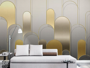 LUX - Geometric PVC free, eco-friendly, washable wallpaper - Wallpaper by WallPepper®/Group