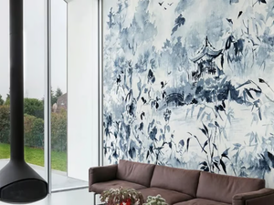 MIGRATION - Oriental wallpaper, eco-friendly, PVC free and washable - Wallpaper by WallPepper®/Group