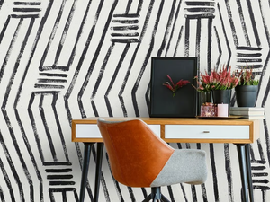 MOVEMENT 05 - Modern wallpaper, eco-friendly, PVC free and washable - Wallpaper by WallPepper®/Group