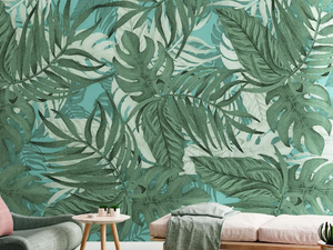 PALMANIA - Tropical wallpaper, PVC free, eco, washable - Wallpaper by WallPepper®/Group