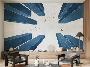 POINT OF VIEW - PVC free, eco-friendly, washable perspective wallpaper - Wallpaper by WallPepper®/Group