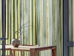STRIPES - Tropical wallpaper, eco-friendly, PVC free and washable - Wallpaper by WallPepper®/Group