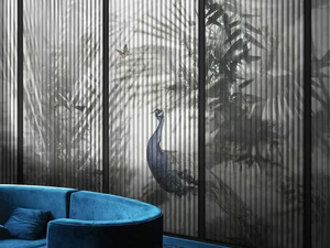 SUN WAY - Oriental wallpaper, eco-friendly, PVC free and washable - Wallpaper by WallPepper®/Group