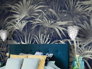 UNDERGROWTH - Tropical wallpaper, eco-friendly, PVC free and washable - Wallpaper by WallPepper®/Group