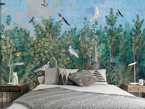 VIRIDARIUM - Classic wallpaper, eco-friendly, PVC free and washable - Wallpaper by WallPepper®/Group