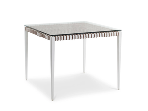 DELTA - Square aluminium dining table - Table by Walters